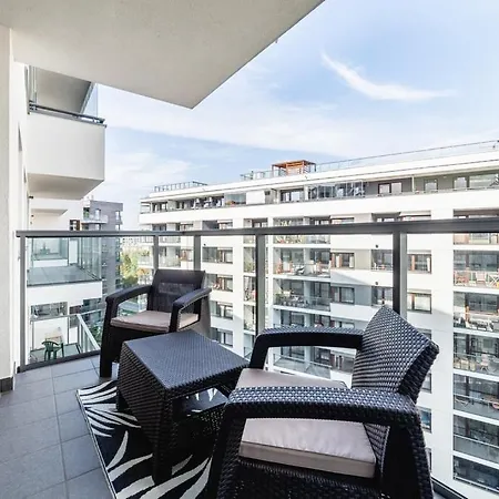 Luksusowy Z Tarasem Centrum Warszawy * Warschau