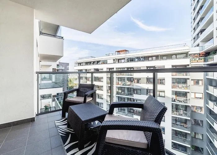 Luksusowy Z Tarasem Centrum Warszawy * Warschau