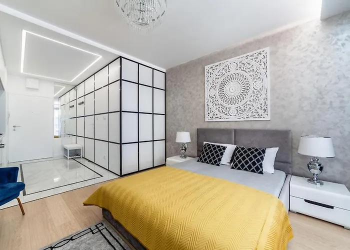 Luksusowy Z Tarasem Centrum Warszawy