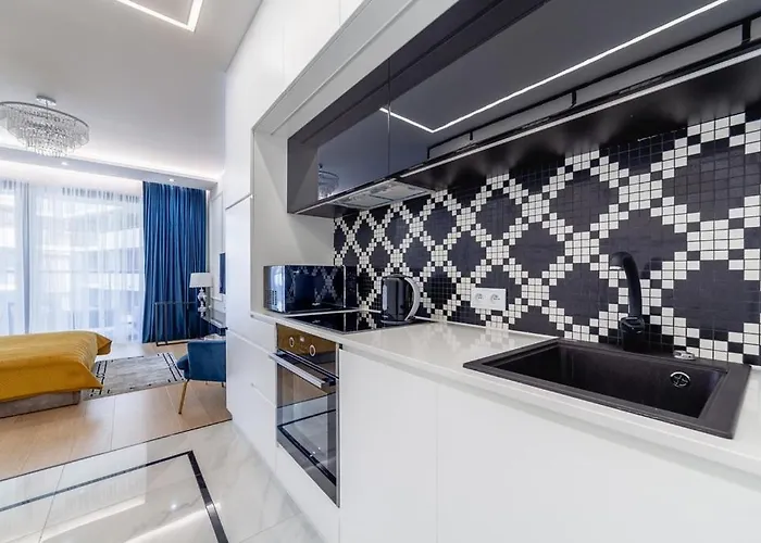 Luksusowy Z Tarasem Centrum Warszawy